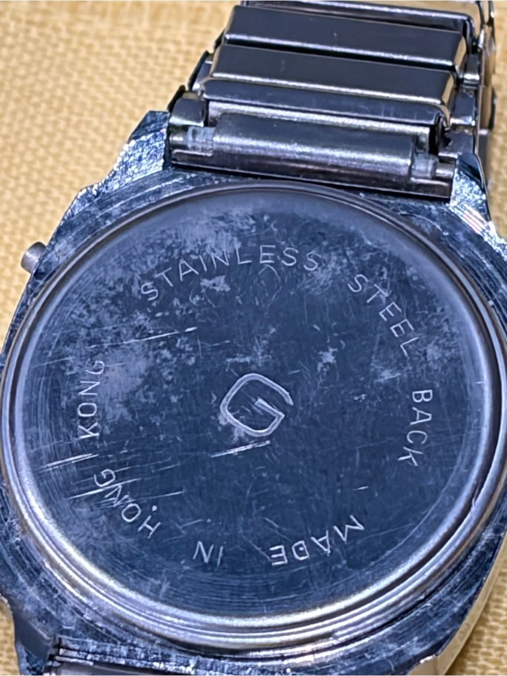 Vtg 1985 Kansas City Royals World Champions Gluck Digital Watch MLB Hong Kong